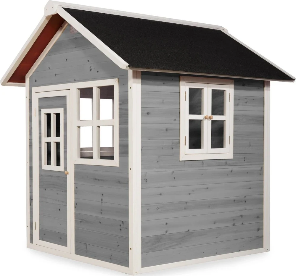 EXIT Loft 100 medinis žaidimų namelis – pilkas