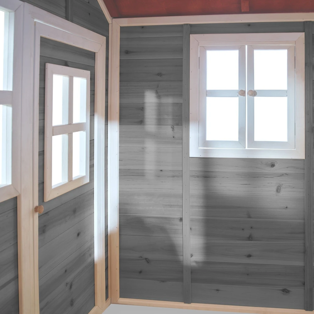 EXIT Loft 100 medinis žaidimų namelis – pilkas