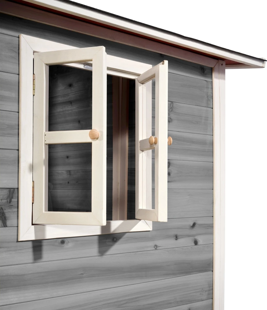 EXIT Loft 100 medinis žaidimų namelis – pilkas