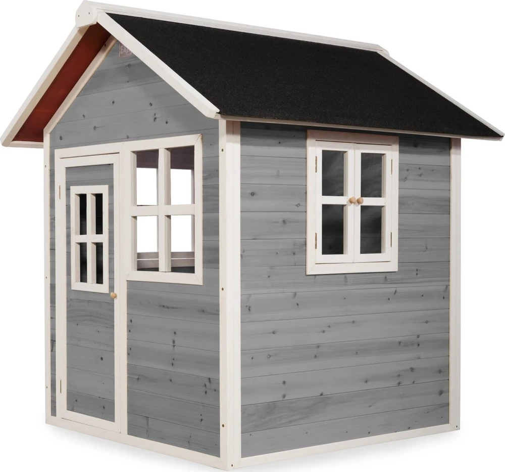 EXIT Loft 100 medinis žaidimų namelis – pilkas
