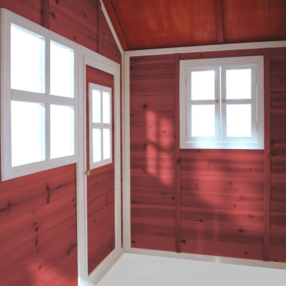 EXIT Loft 150 medinis žaidimų namelis – raudonas