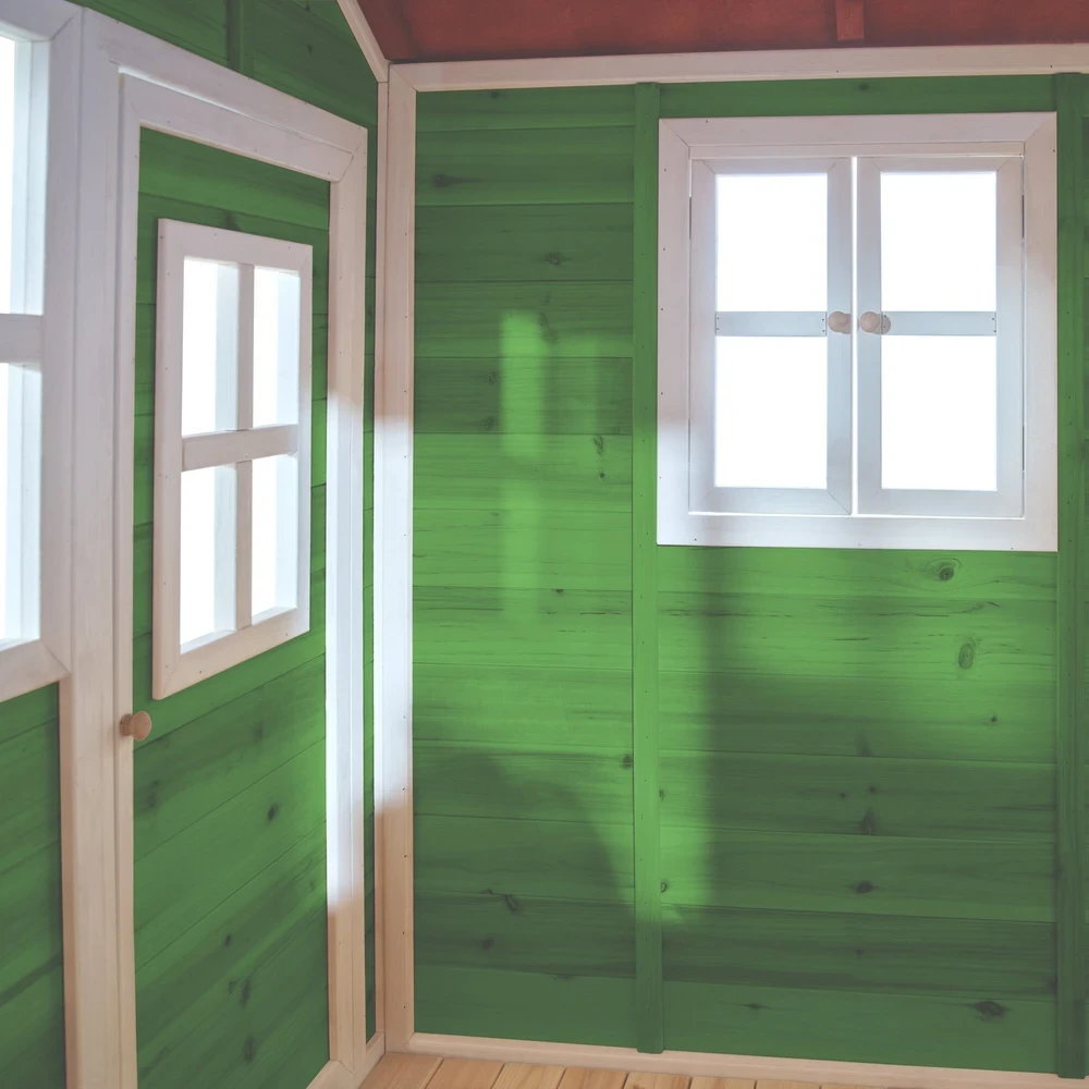 Medinis žaidimų namelis EXIT Loft 300, žalias