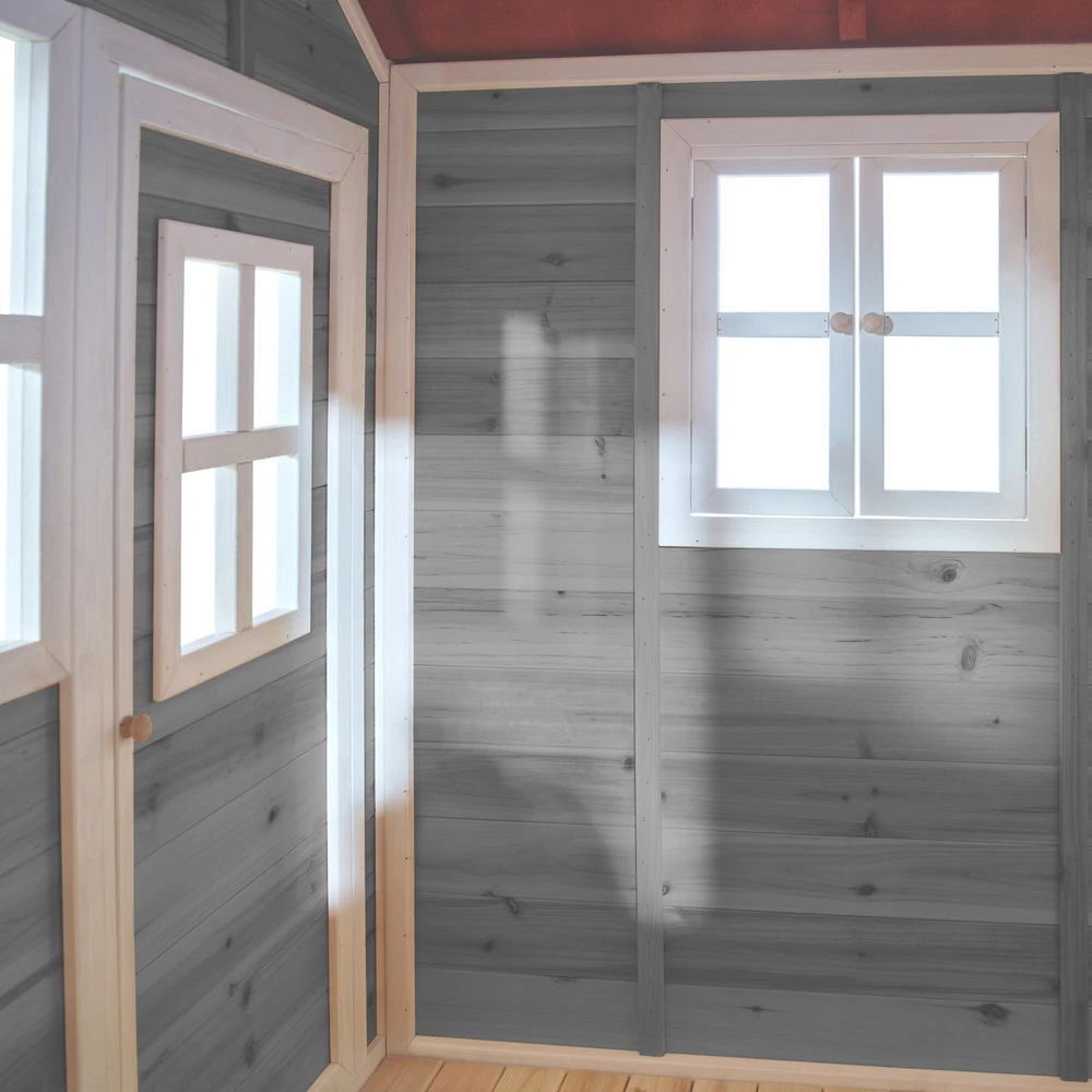 EXIT Loft 300 medinis žaidimų namelis, pilkas