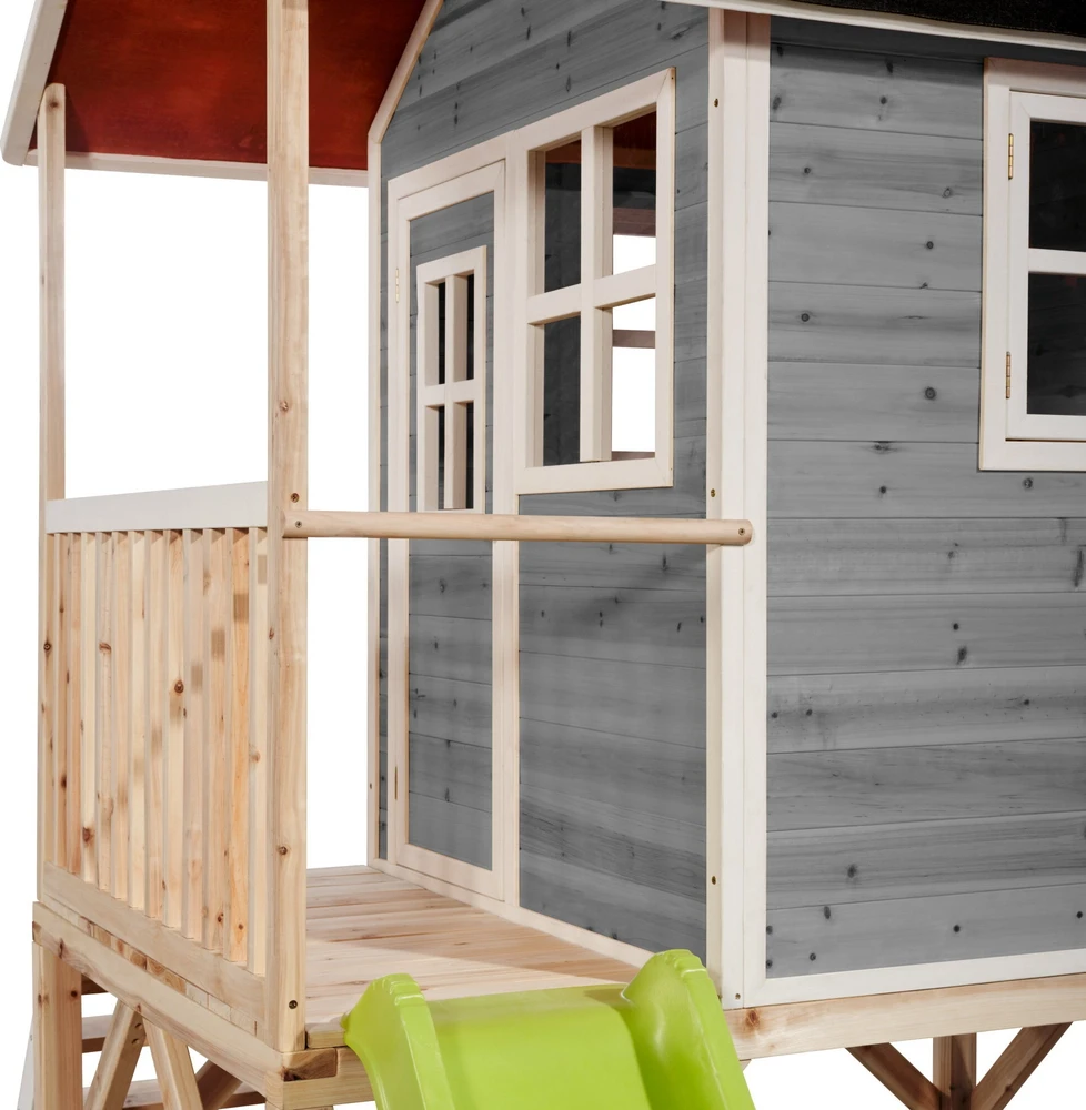 EXIT Loft 500 medinis žaidimų namelis – pilkas