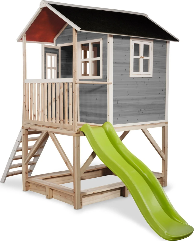 EXIT Loft 500 medinis žaidimų namelis – pilkas