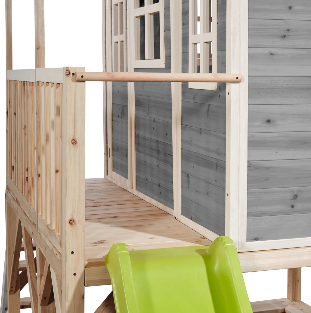 EXIT Loft 550 medinis žaidimų namelis – pilkas