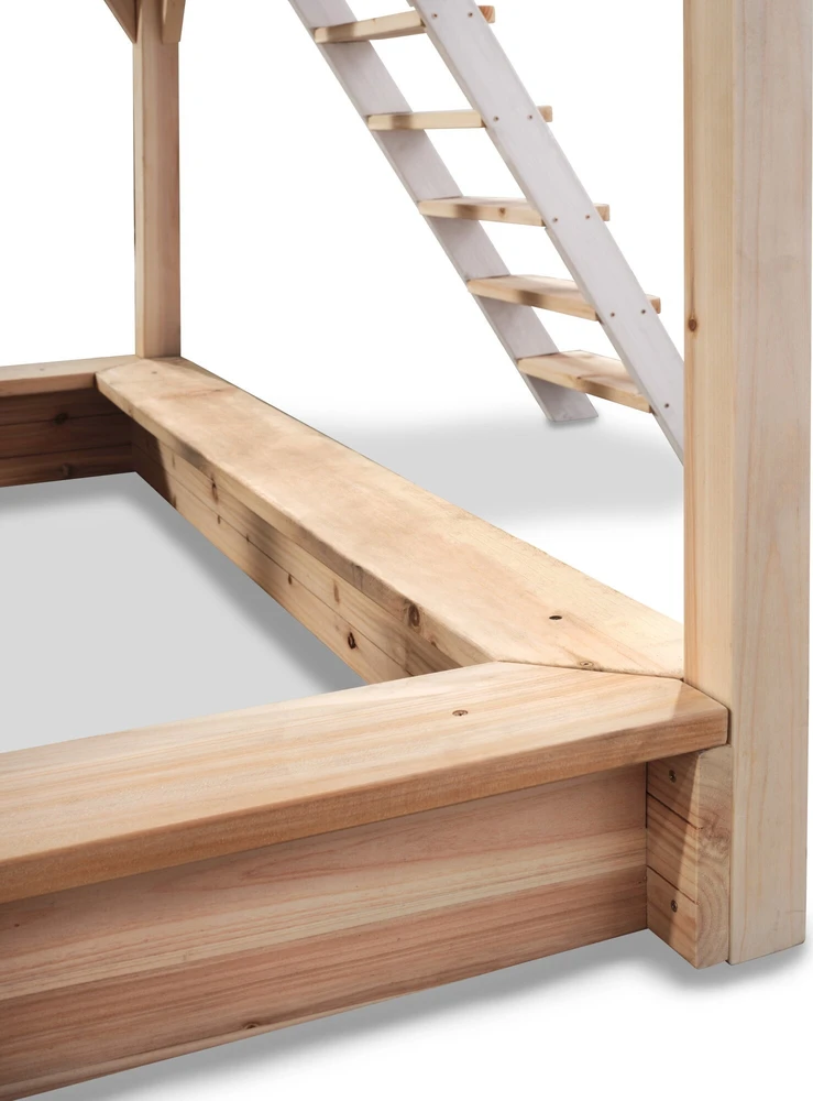 EXIT Loft 550 medinis žaidimų namelis – natūralus