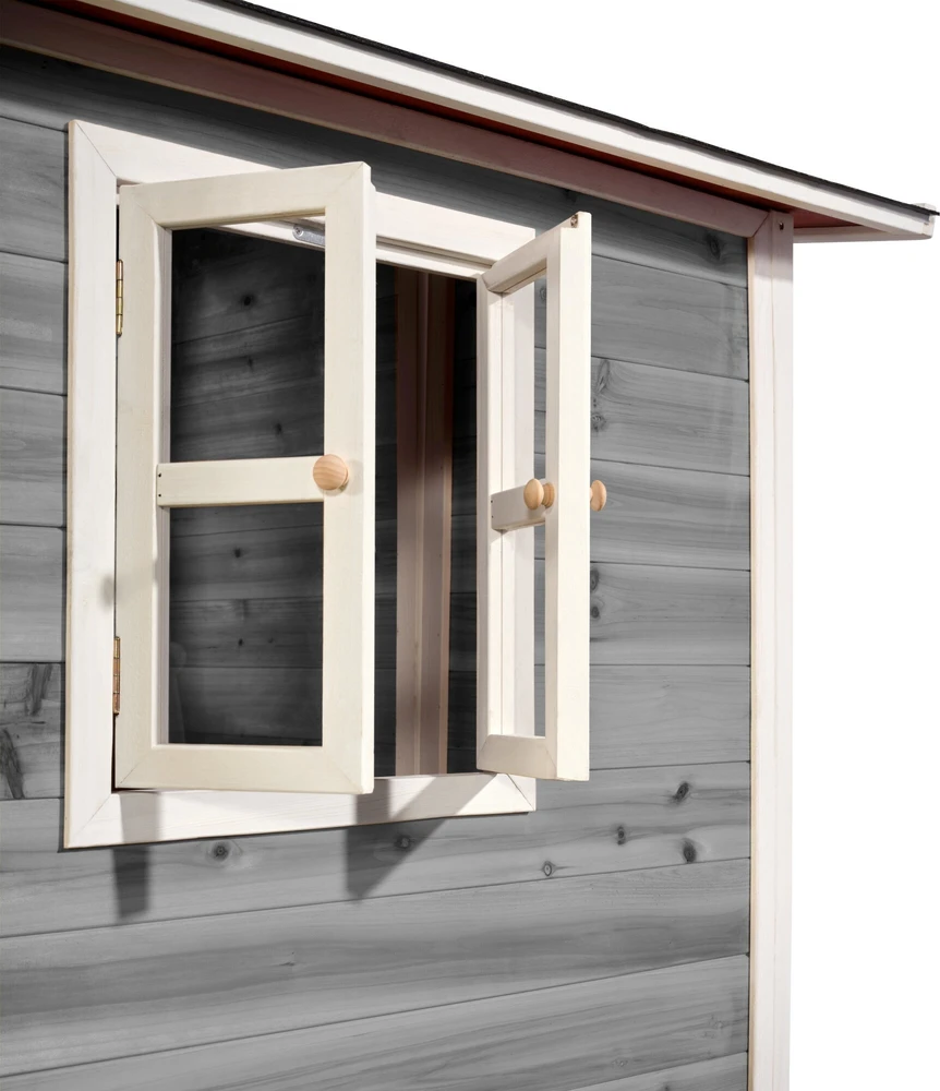 EXIT Loft 550 medinis žaidimų namelis – pilkas