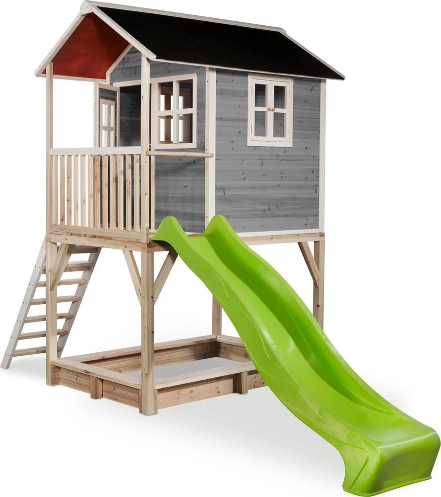 EXIT Loft 700 medinis žaidimų namelis – pilkas