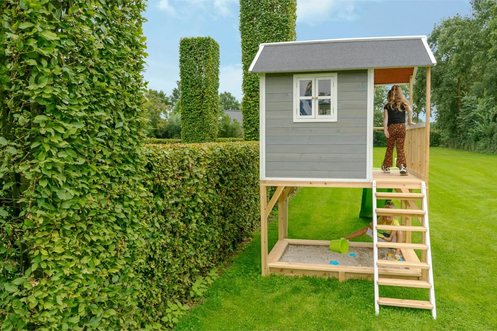 EXIT Loft 700 medinis žaidimų namelis – pilkas