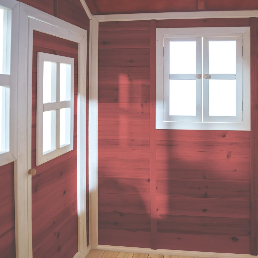 Medinis žaidimų namelis EXIT Loft 700 - raudonas