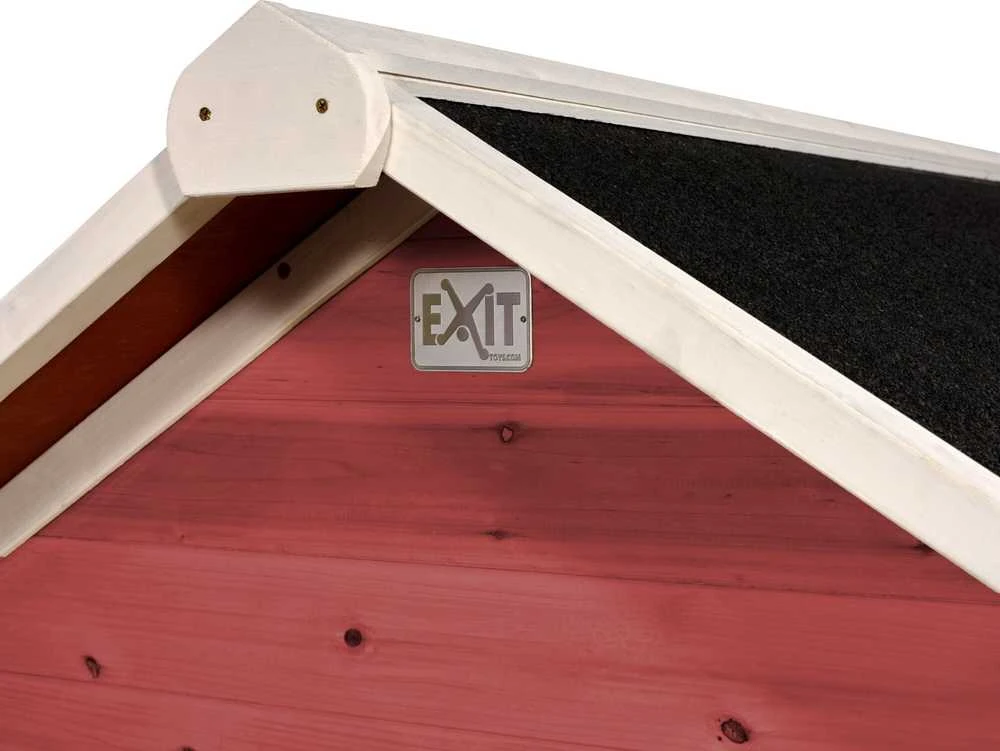 Mediniai žaidimų nameliai EXIT Loft 750 - raudoni