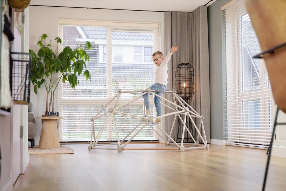EXIT metalinis laipiojimo kupolas ø190 cm, pastelinis