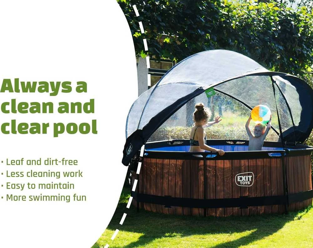EXIT pool dome ECO ø244cm - universal (also for Intex/Bestway)