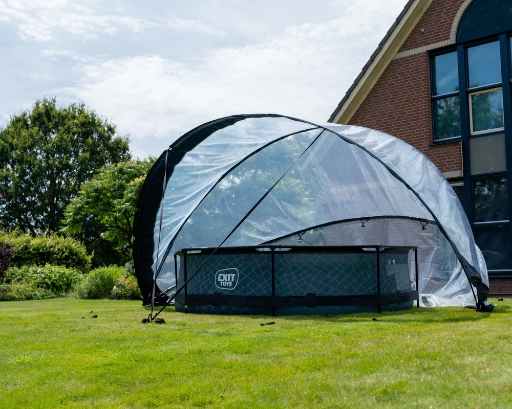 Baseino kupolas EXIT ECO ø460 cm, statomas ant žemės
