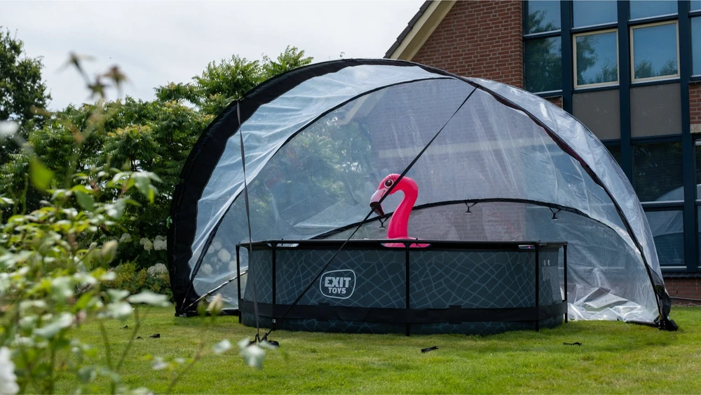 EXIT baseino kupolas ant žemės ECO ø550 cm – universalus