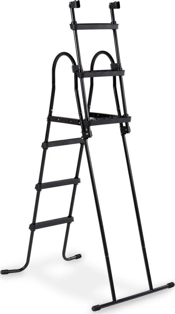EXIT baseino kopėčios rėmo aukščiui 91–107 cm, juodos