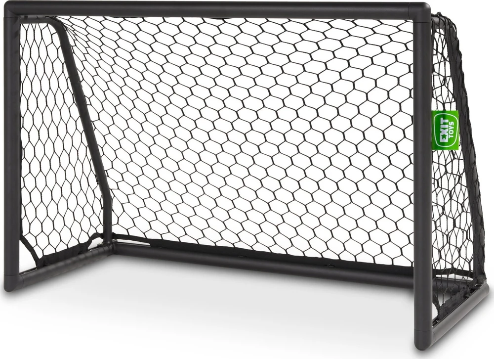 EXIT Scala aliuminiai futbolo vartai 120x80 cm, juodi