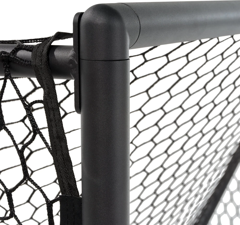 EXIT Scala aliuminiai futbolo vartai 120x80 cm, juodi