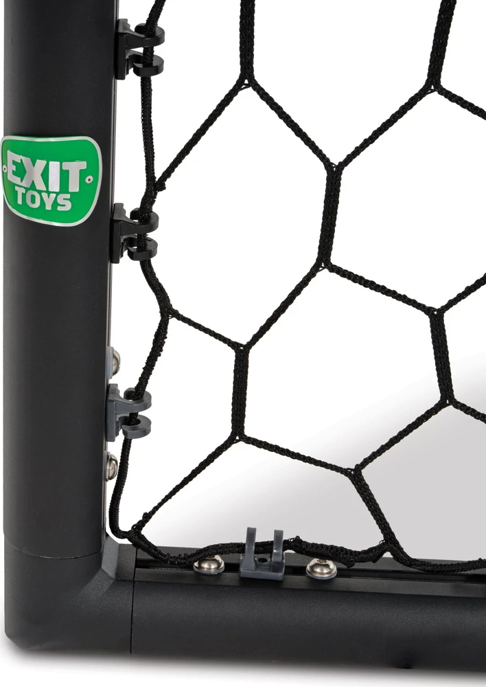 EXIT Scala aliuminiai futbolo vartai 300x200 cm, juodi