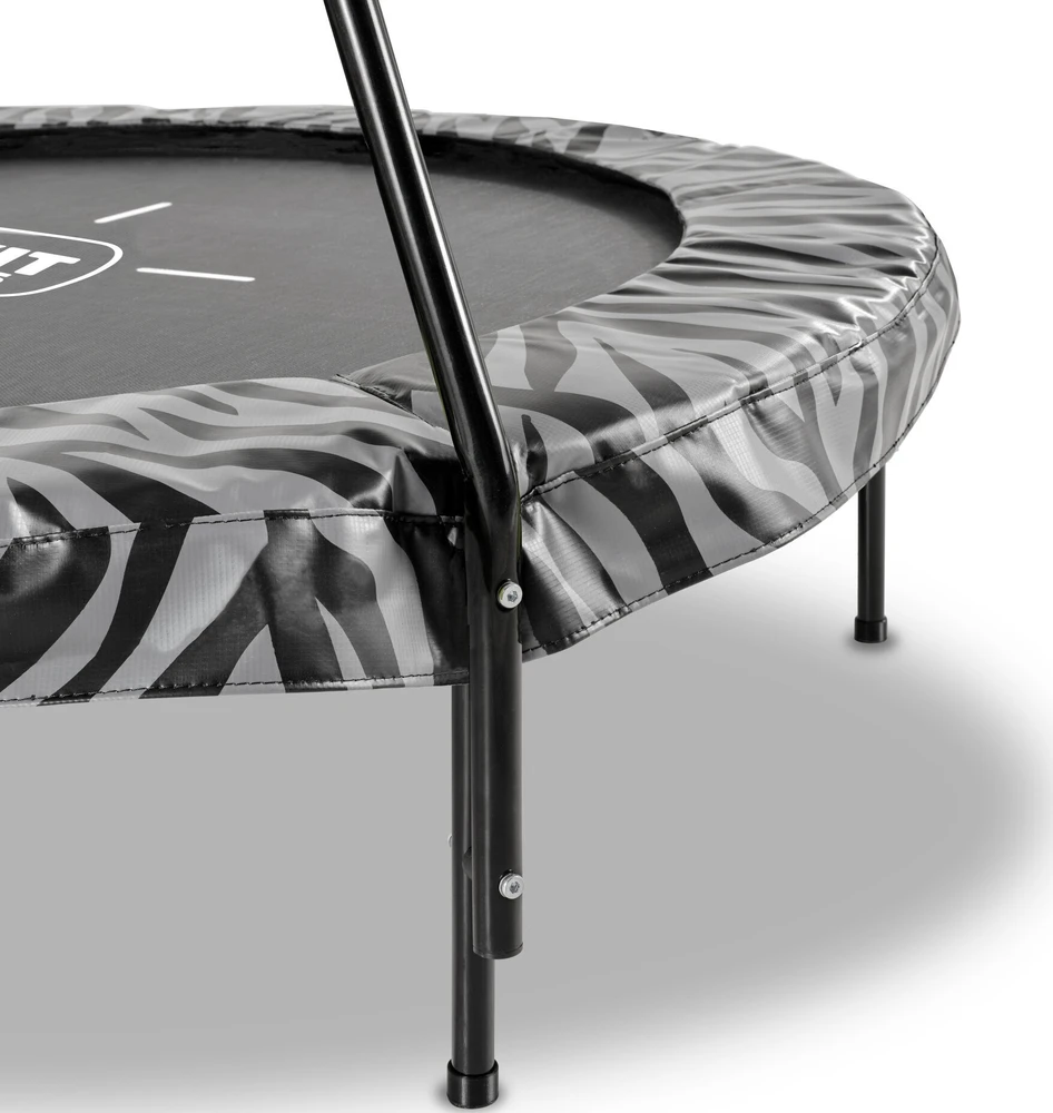 EXIT Tiggy junior batutas su rankena ø140cm – juodas/pilkas