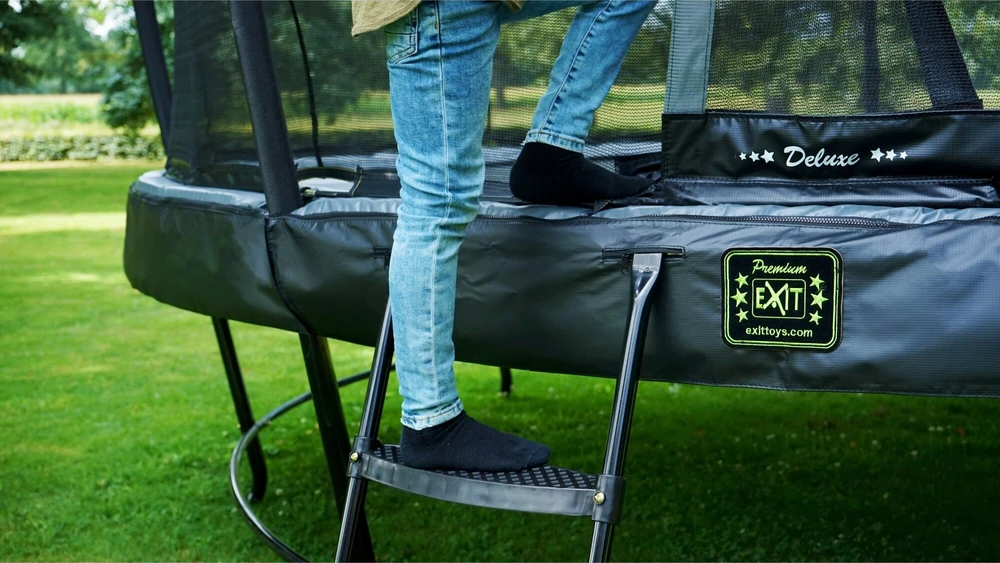 EXIT trampoline ladder for a frame height of 65-80cm