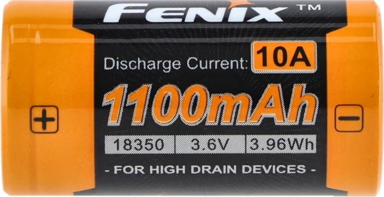 Fenix ARB-L18 baterija (18350 1100 mAh 3.6V)
