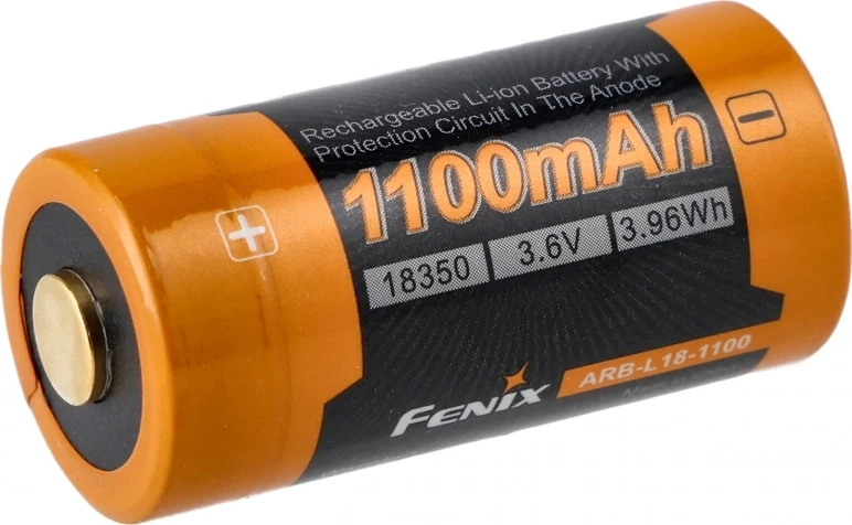 Akumuliatorius Fenix ARB-L18 (18350 1100 mAh 3,6 V)