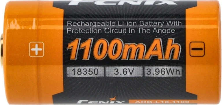 Akumuliatorius Fenix ARB-L18 (18350 1100 mAh 3,6 V)