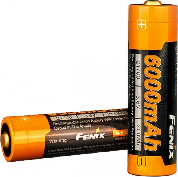 Įkraunama baterija Fenix ARB-L21 (21700 6000 mAh 3.6 V)