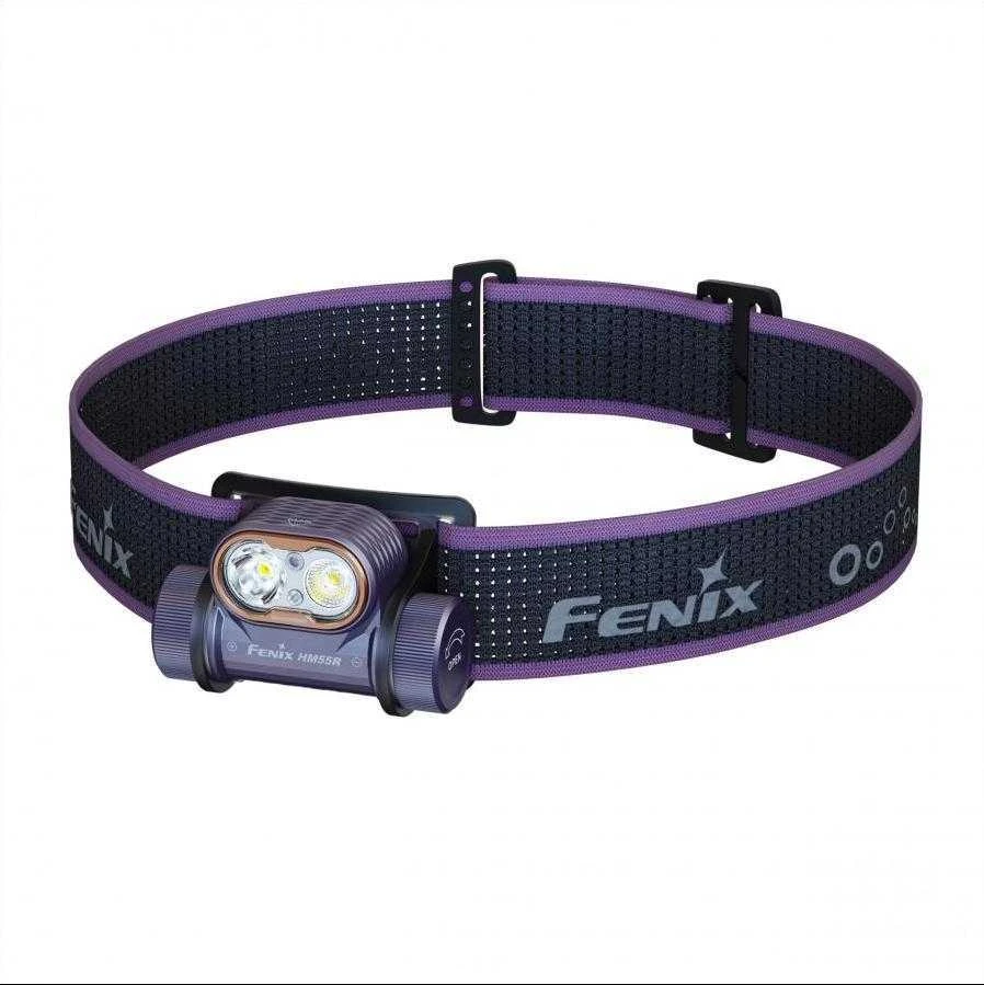 Fenix Fenic HM55R dark violetinė headlamp prožektorius