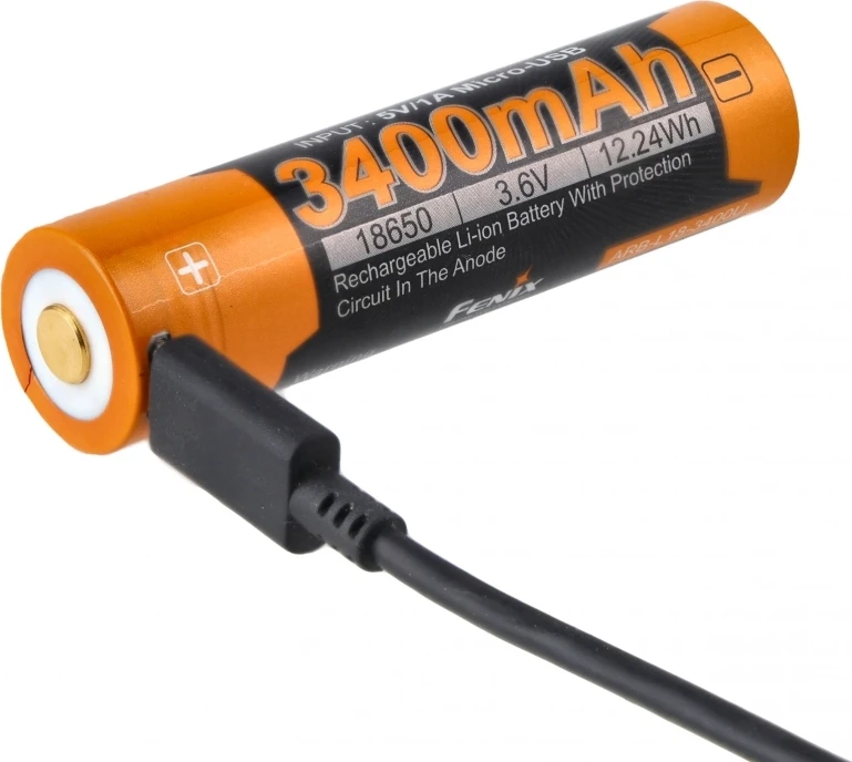 Fenix USB Baterija ARB-L18U (18650 3400mAh 3.6V)