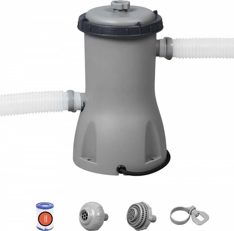 Siurblys su filtru BESTWAY, Flowclear, 3028 l/val., 220-240V, 32W, 58386