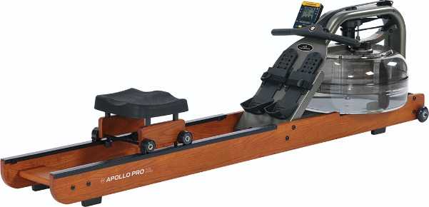 First Degree Fitness Profesionalus medinis irklavimo treniruoklis su reguliuojamu vandens pasipriešinimu First Degree Apollo Pro XL Ash (uosis)