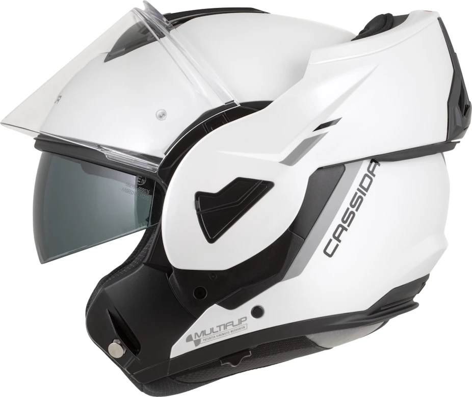 Atverčiamas motociklininko šalmas Cassida MultiFlip Solid P/J