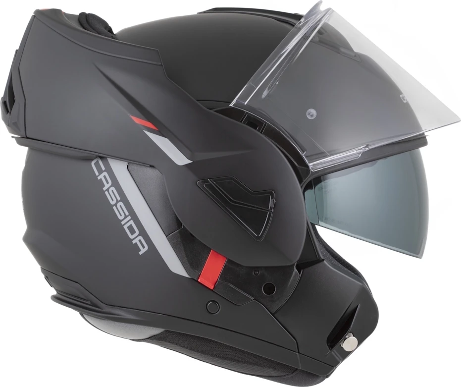 Atverčiamas motociklininko šalmas Cassida MultiFlip Solid P/J