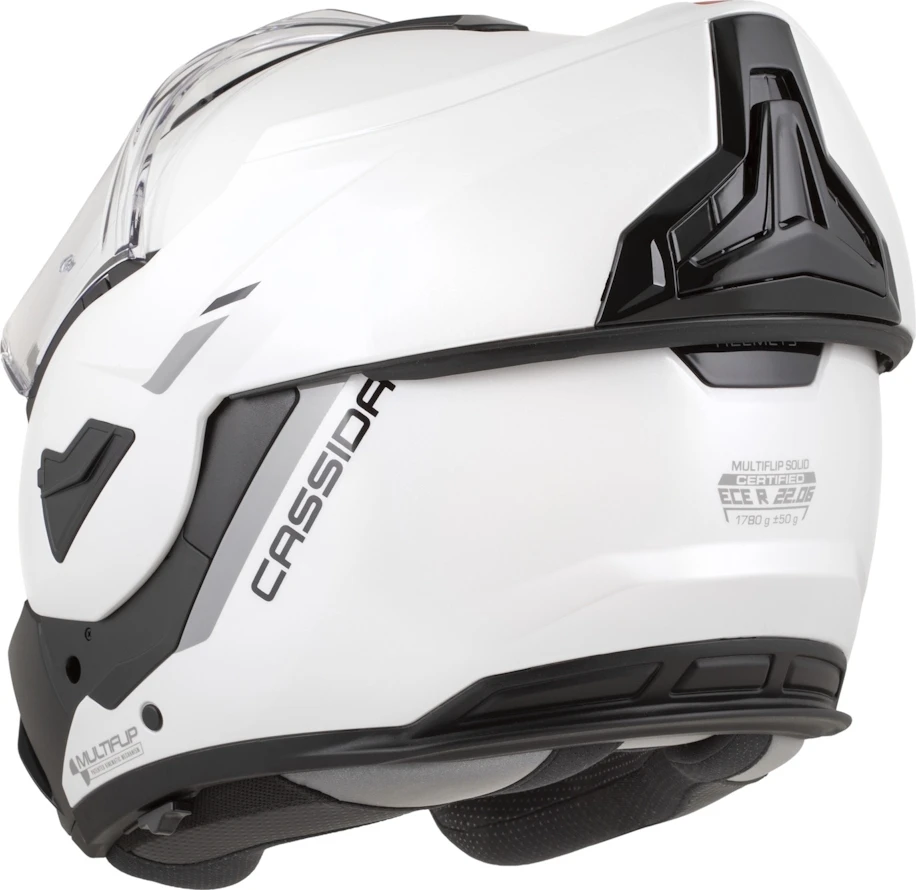 Atverčiamas motociklininko šalmas Cassida MultiFlip Solid P/J