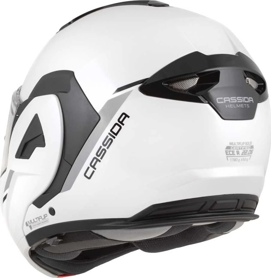 Atverčiamas motociklininko šalmas Cassida MultiFlip Solid P/J
