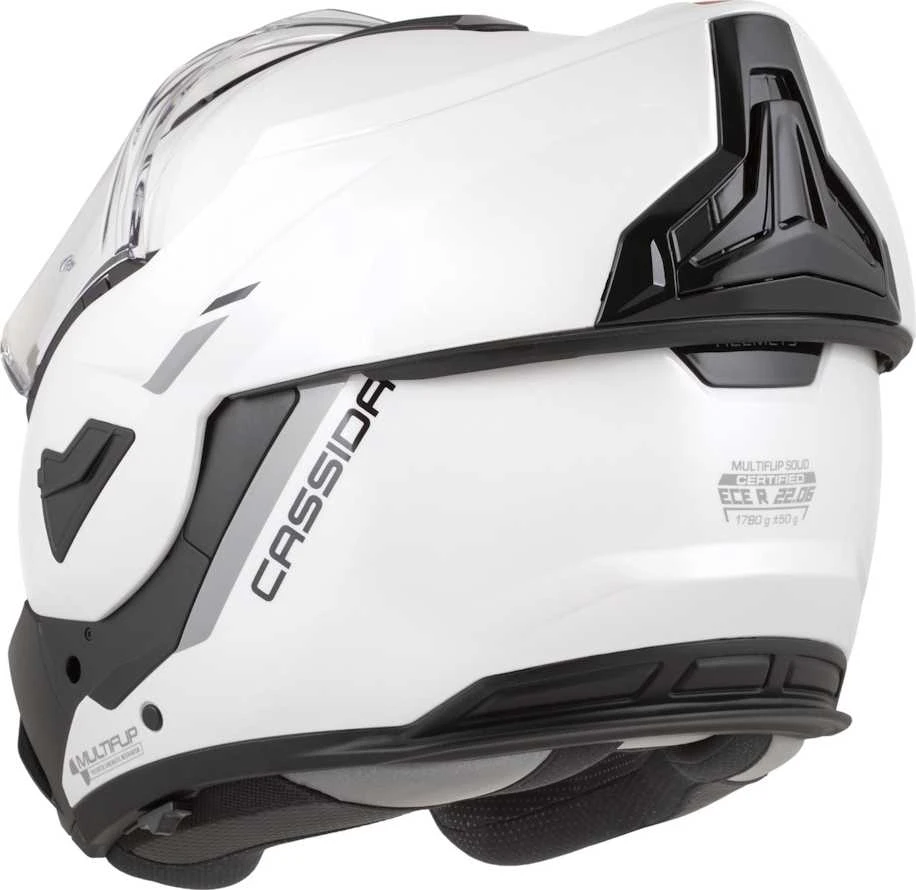 Atverčiamas motociklininko šalmas Cassida MultiFlip Solid P/J