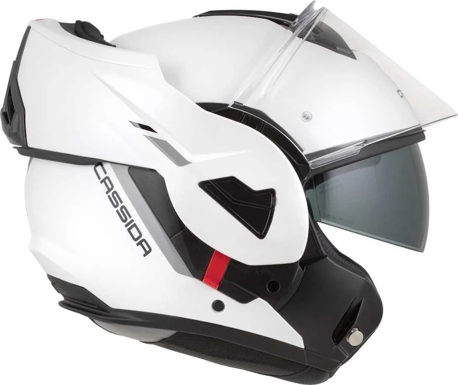 Atverčiamas motociklininko šalmas Cassida MultiFlip Solid P/J