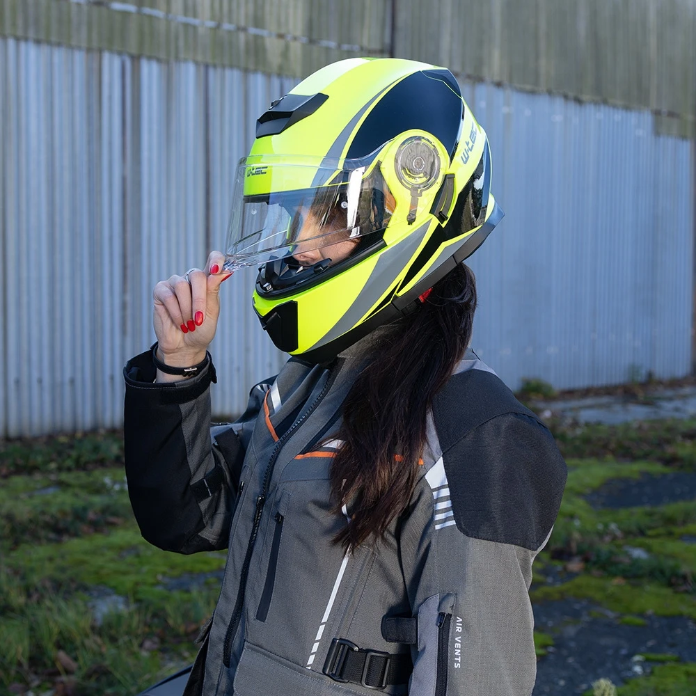 Apverčiamas motociklininko šalmas W-TEC Banelmeda