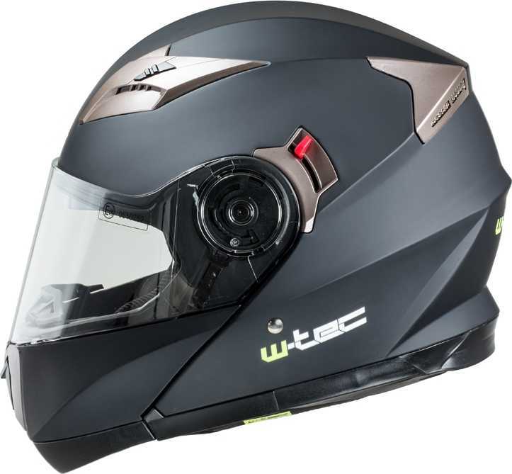 Apverčiamas motociklininko šalmas W-TEC Pezzon