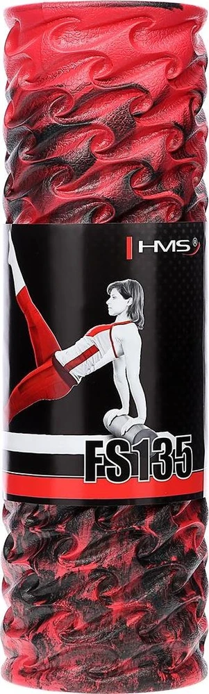 Treniruočių volas HMS FS135, raudonas-juodas