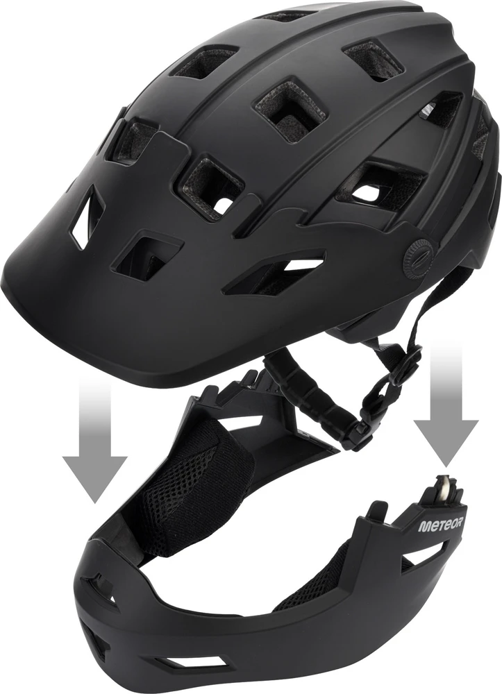 Fullface-fahrradhelm meteor hydra