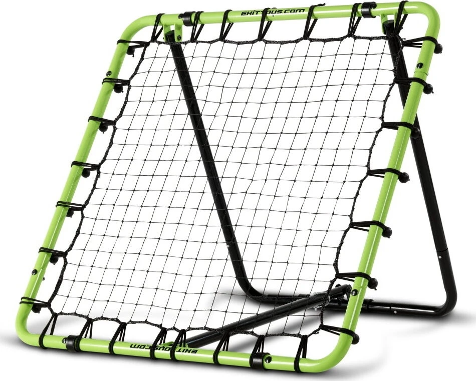 EXIT Temp multisport rebounder 100x100cm - žalias/juodas Kelių padėčių atmušantys vartai