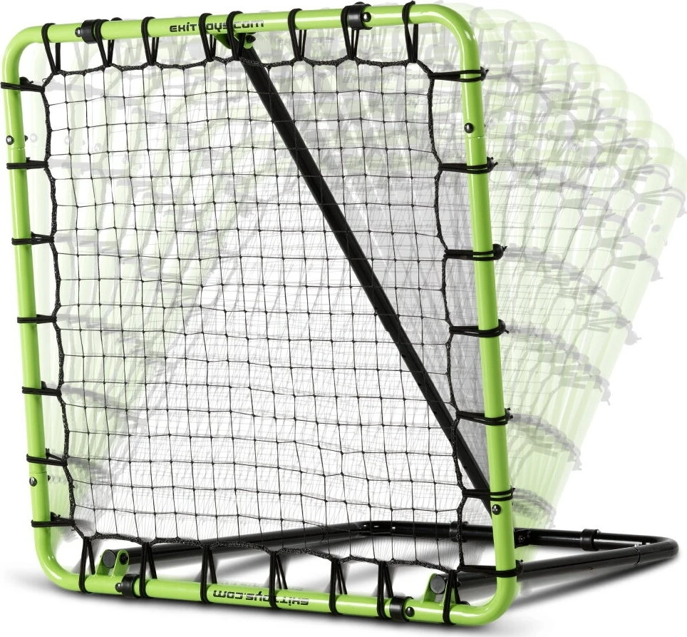 EXIT Temp multisport rebounder 100x100cm - žalias/juodas Kelių padėčių atmušantys vartai