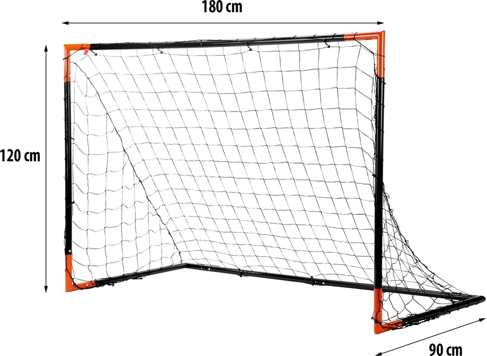 Nils Extreme Futbolo vartai su tinklu BR8180 NILS