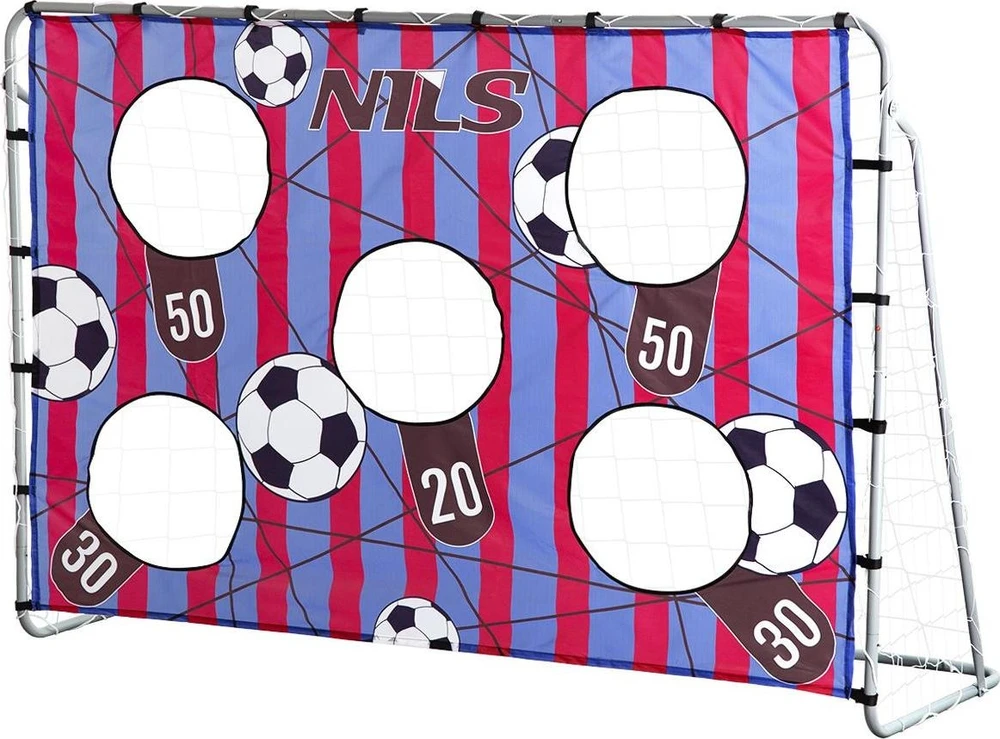 Nils Extreme Futbolo vartai su tinklu ir taikiniu Nils NT7788 2in1