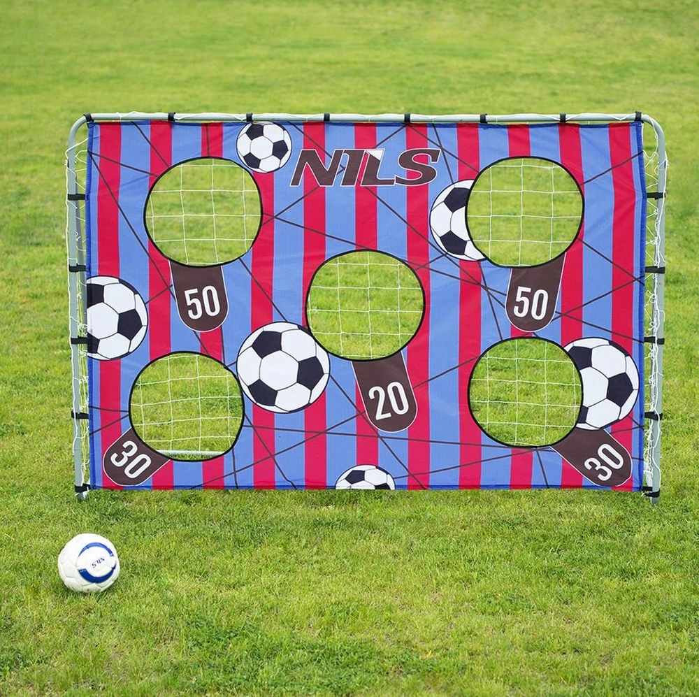 Nils Extreme Futbolo vartai su tinklu ir taikiniu Nils NT7788 2in1
