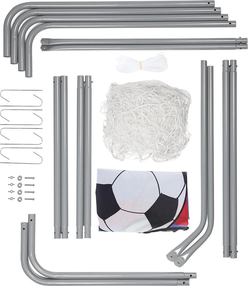 Nils Extreme Futbolo vartai su tinklu ir taikiniu Nils NT7788 2in1